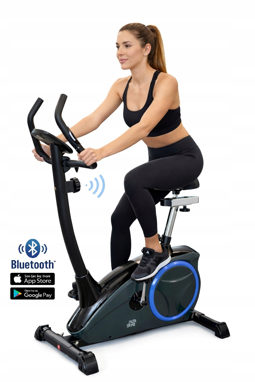 Electromagnetic exercise bike programmable bike ATLAS SPORT PROG