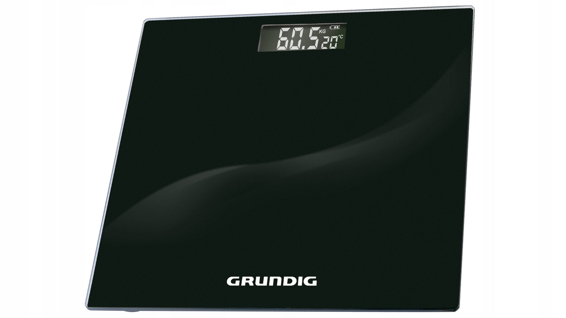 Electronic BATHROOM SCALE up to 180kg with thermometer display Grundig Brand Grundig