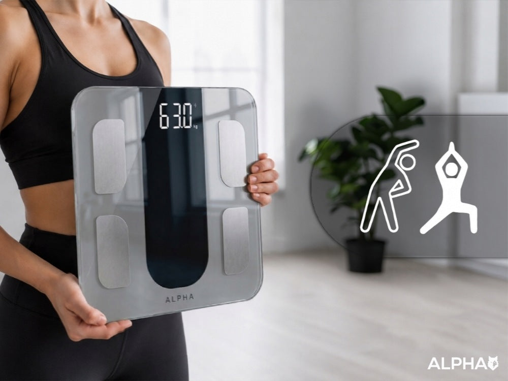 Electronic Bathroom Scale Alpha - Application in Polish Analytical 21in1 Manufacturer code SC-04