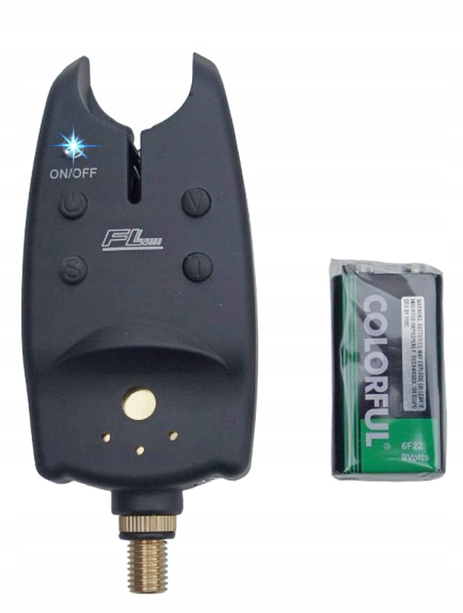Electronic Bite Indicator Carp battery 9V freebie on the ground Packaging status original