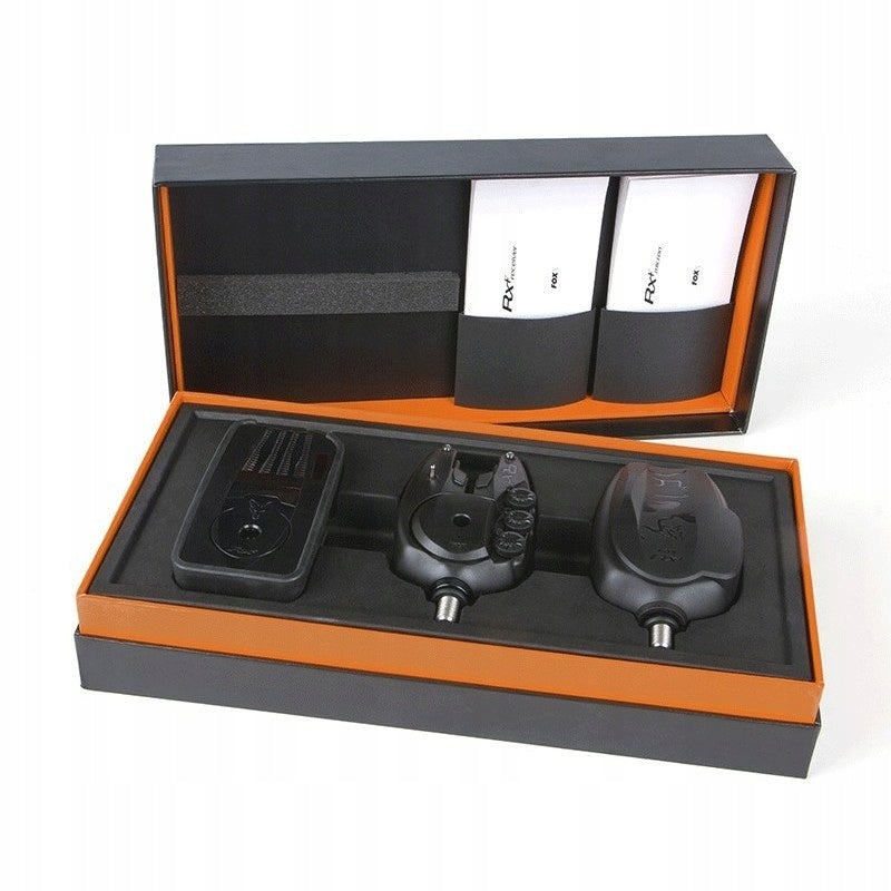 Electronic bite alarms Fox RX+ 2-Rod Presentation Set