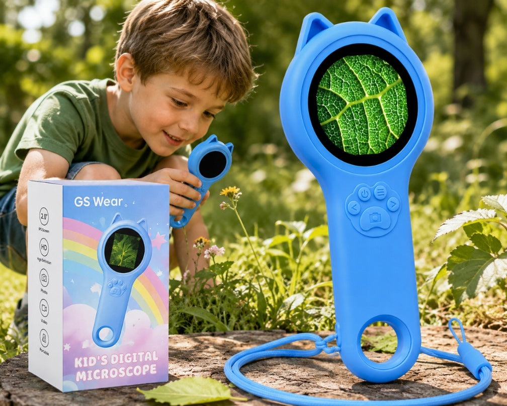 Electronic microscope for children educational fun exploring creativity Brand R2 Invest
