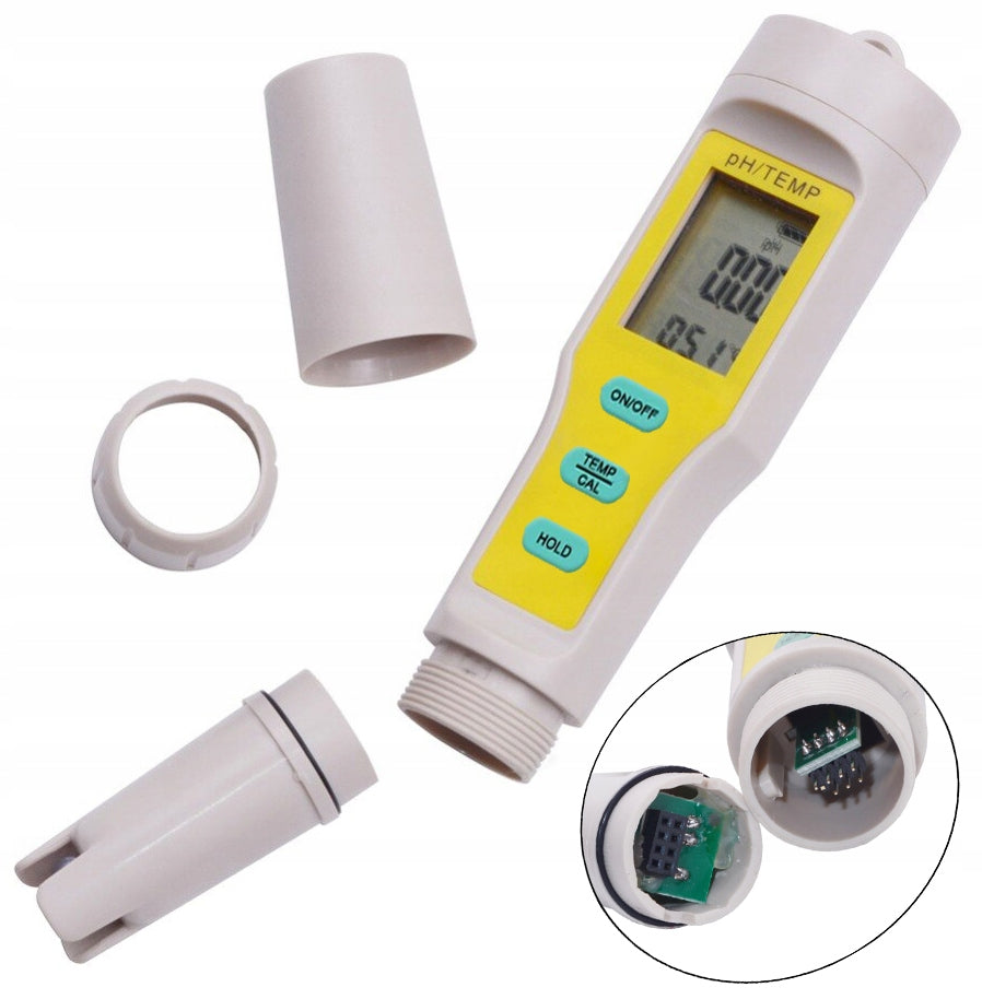 Electronic pH Meter ATC Tester Autocalibration Brand Tessa