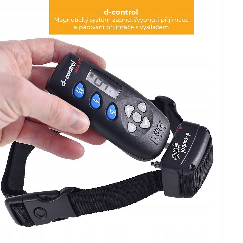 Electronic training collar DOGTRACE d-control 400 Brand Dogtrace