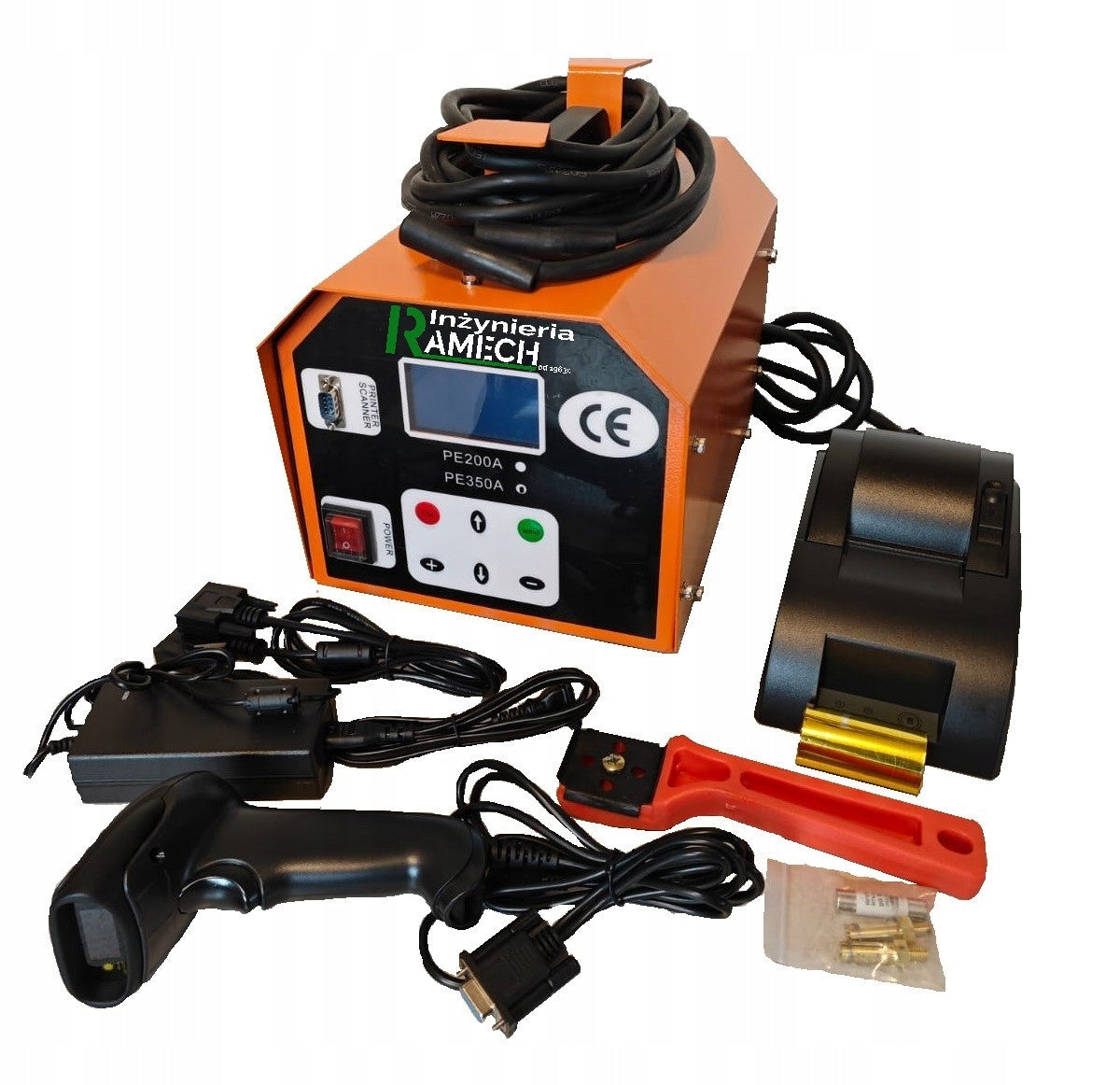 Electroresistance welding machine 3500W 20-450mm +scanner +professional printer
