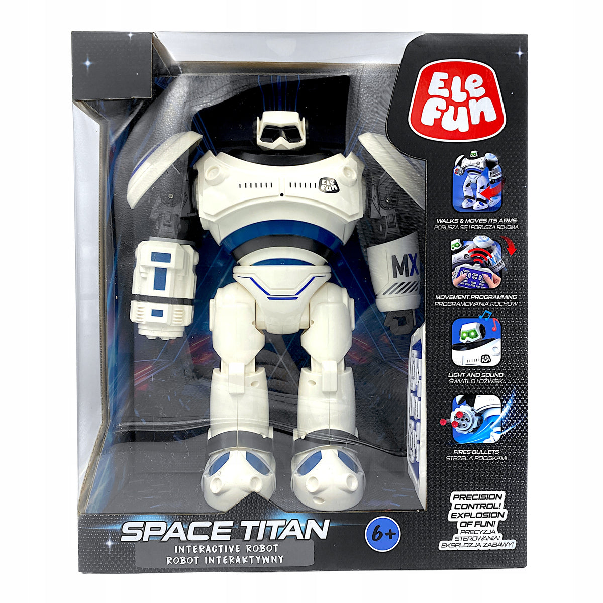 Elefun Space Titan 2025 Interactive robot