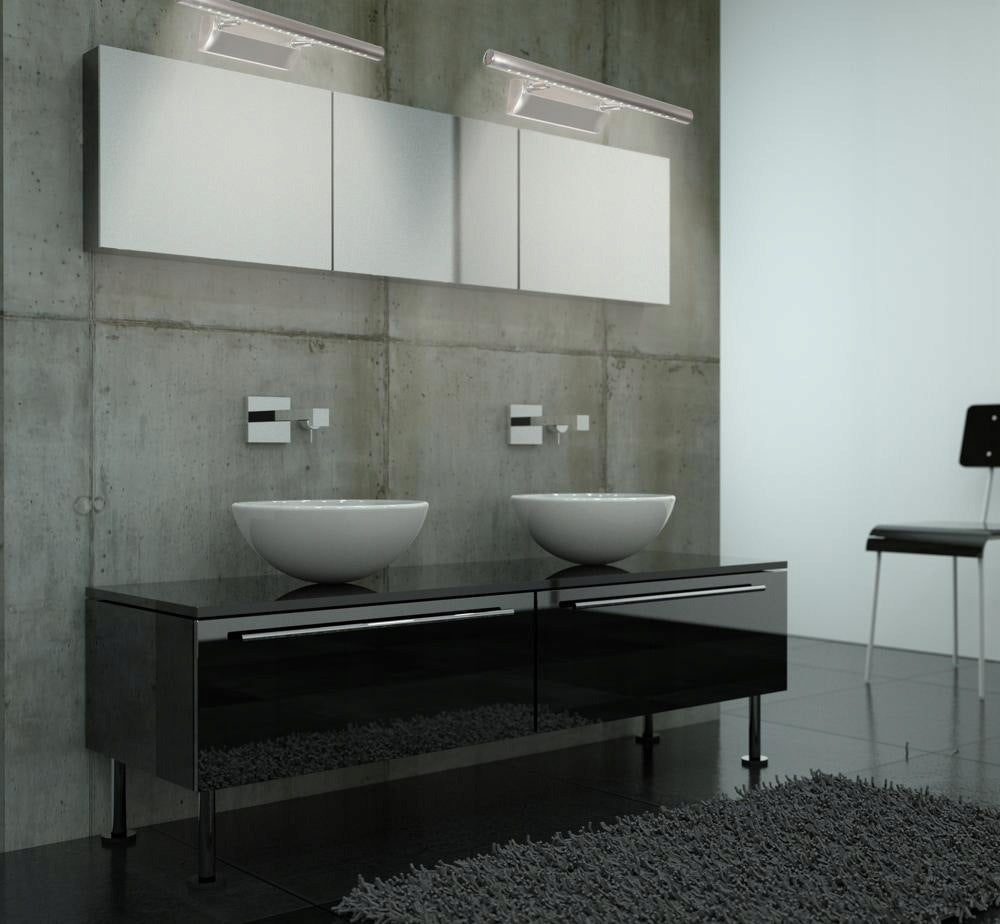 Elegant Bathroom Lamp Over Shaving Mirror Wall Lamp 41 cm Adjustable Batteries included no