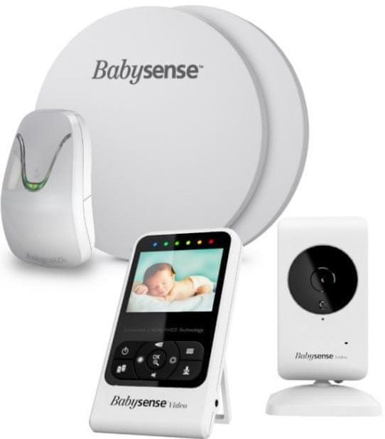 Elektronická opatrovateľka BabySense biela