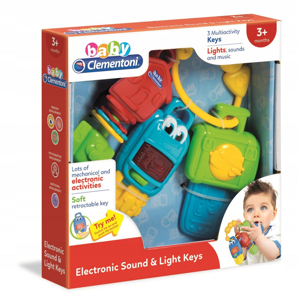 Elektronické chrastítko - klíče Brand Clementoni