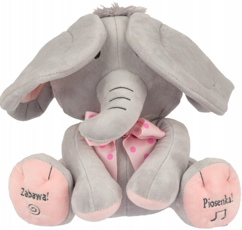 Elephant AKUKU Interactive speaks sings in Polish Sleeper for children starts Manufacturer code 002454