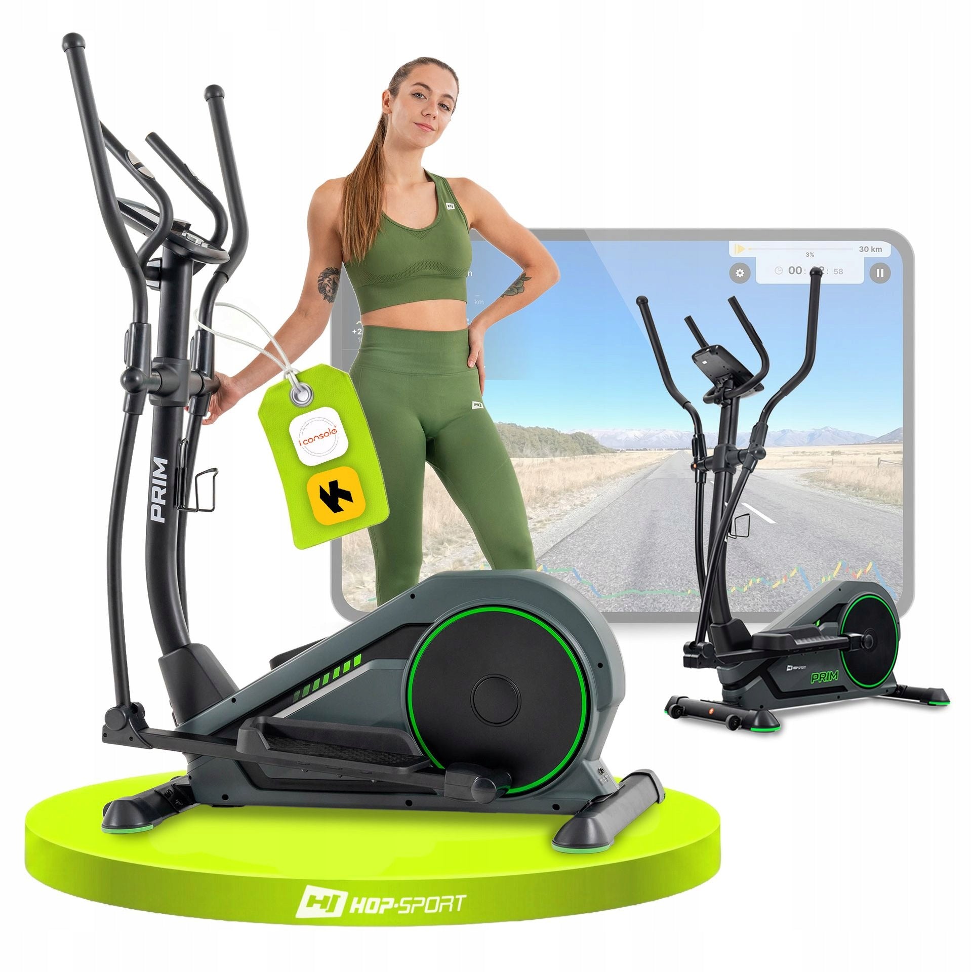 Elliptical Trainer Orbi-trek Electromagnetic Stationary Bike