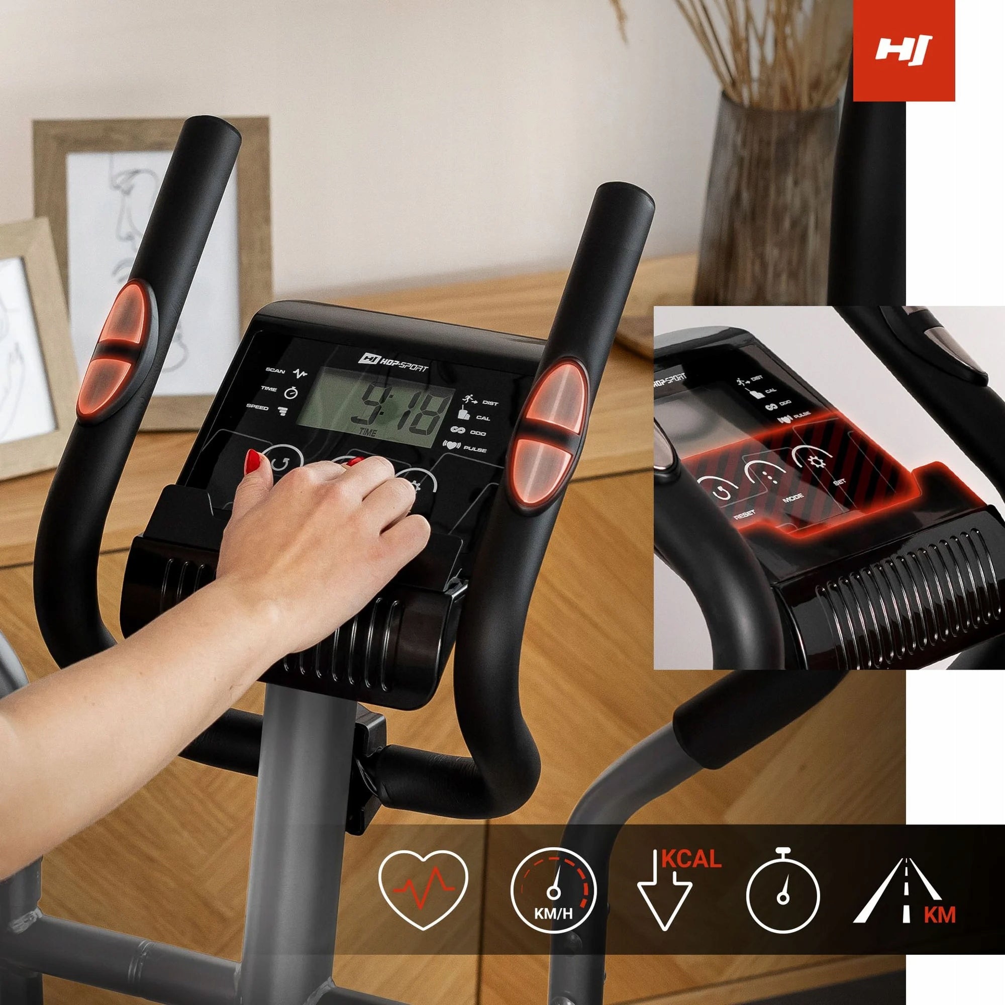 Elliptical Trainer Orbi-trek Magnetic Exercise Bike Wheel 9kg Manufacturer code 2050c