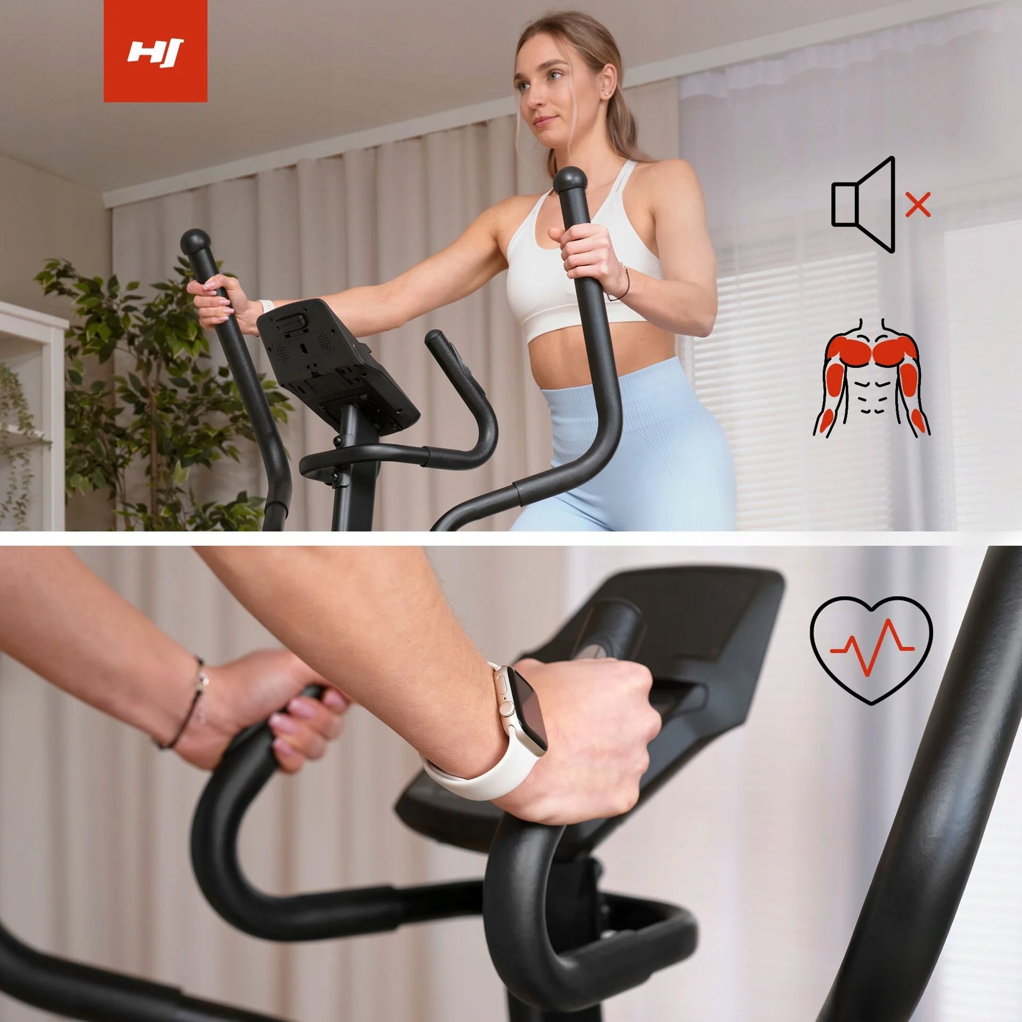Elliptical Trainer Orbi-trek Magnetic Training Bike Folding Packaging status original