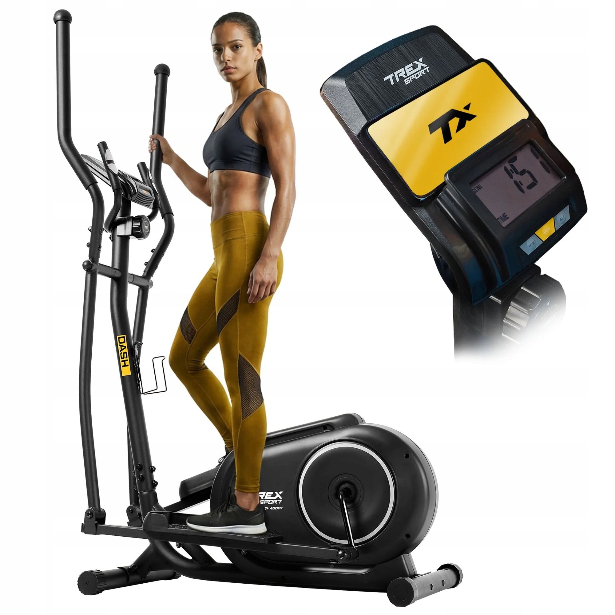 Elliptical trainer orbi-trek magnetic training 120kg Dash Trex Sport