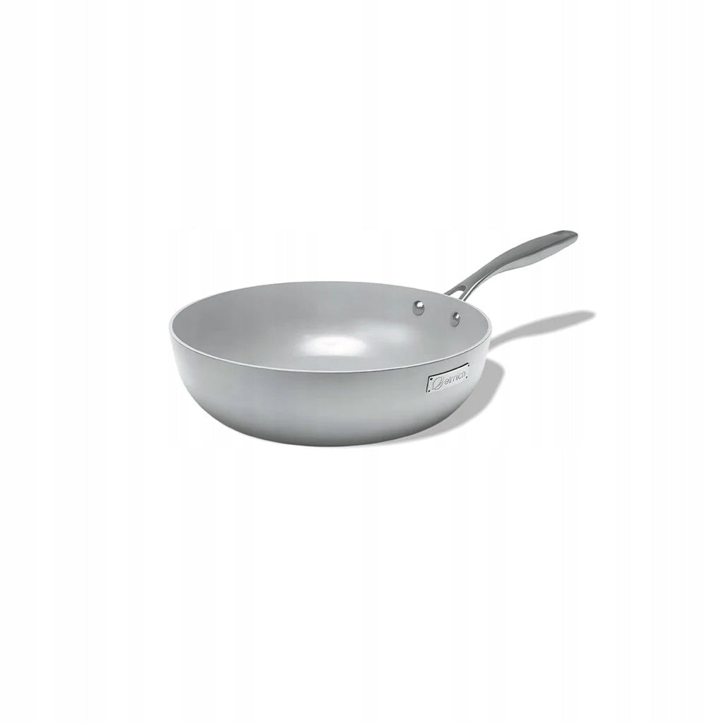 Elmich Nepřilnavá nerezová Wok pánev Tria Ceramic Ø 24 cm
