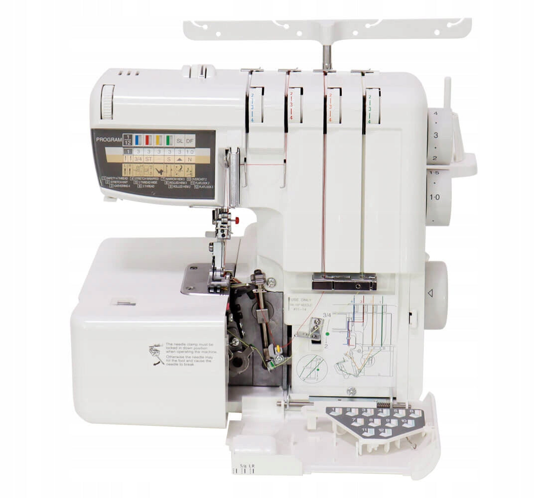 Elna 664 PRO 2, 3, 4 thread home overlock machine + Freebie e-patterns Manufacturer code ELNA