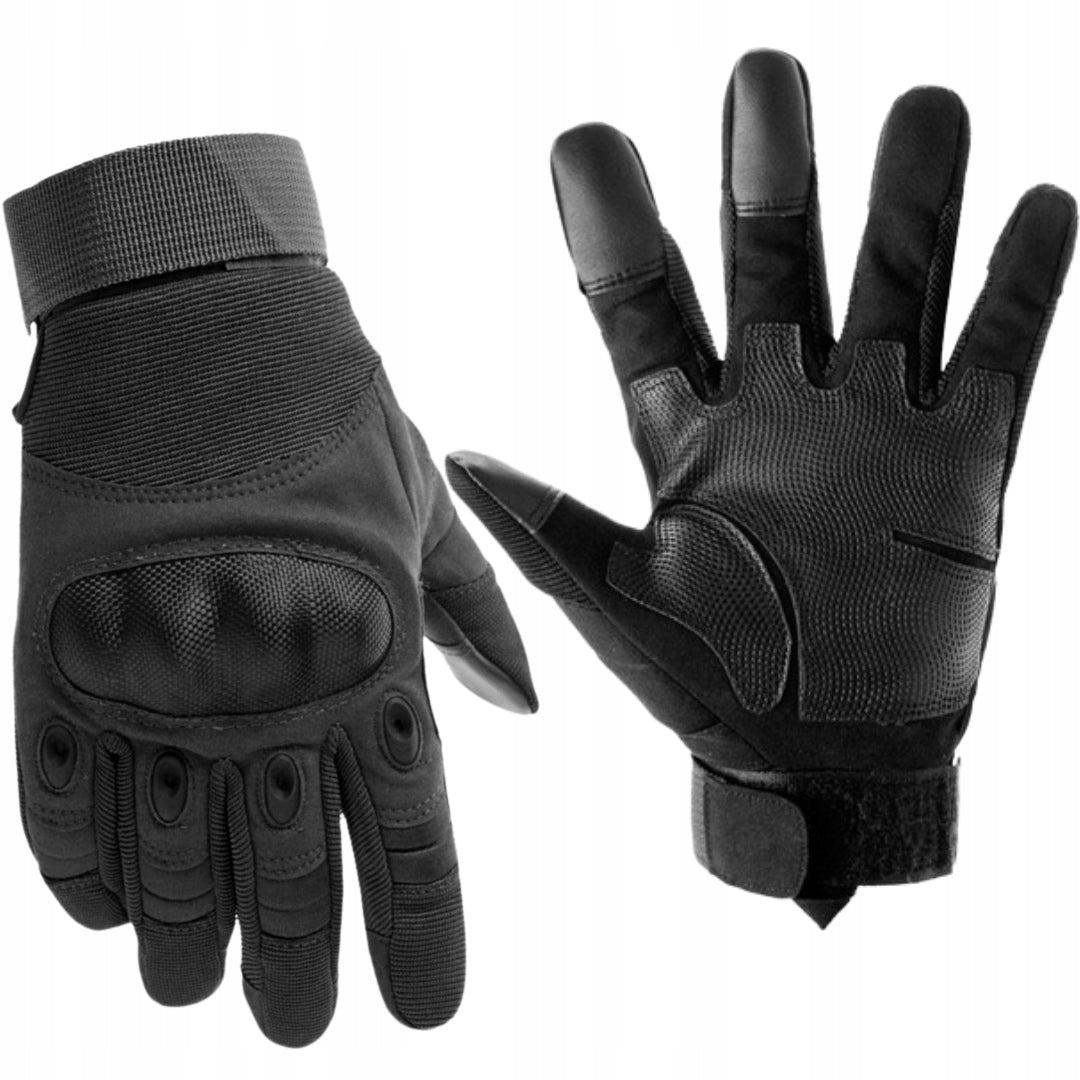 Emergency Away Kit + Military Set + Black Protective Gloves Manufacturer code Plecak Militarny Zestaw Survival Rękawice XL