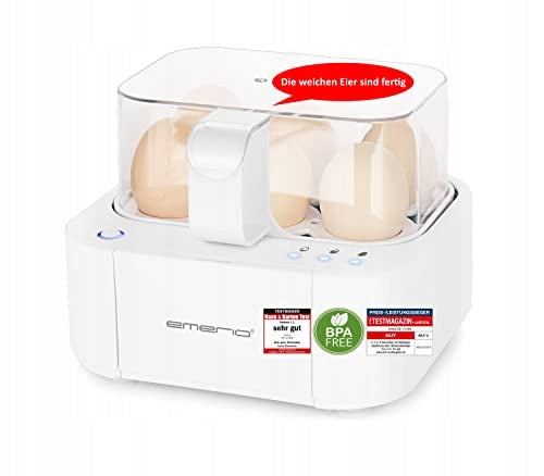 Emerio EB-115560.12 Automatic egg cooker 3 degrees cooking white