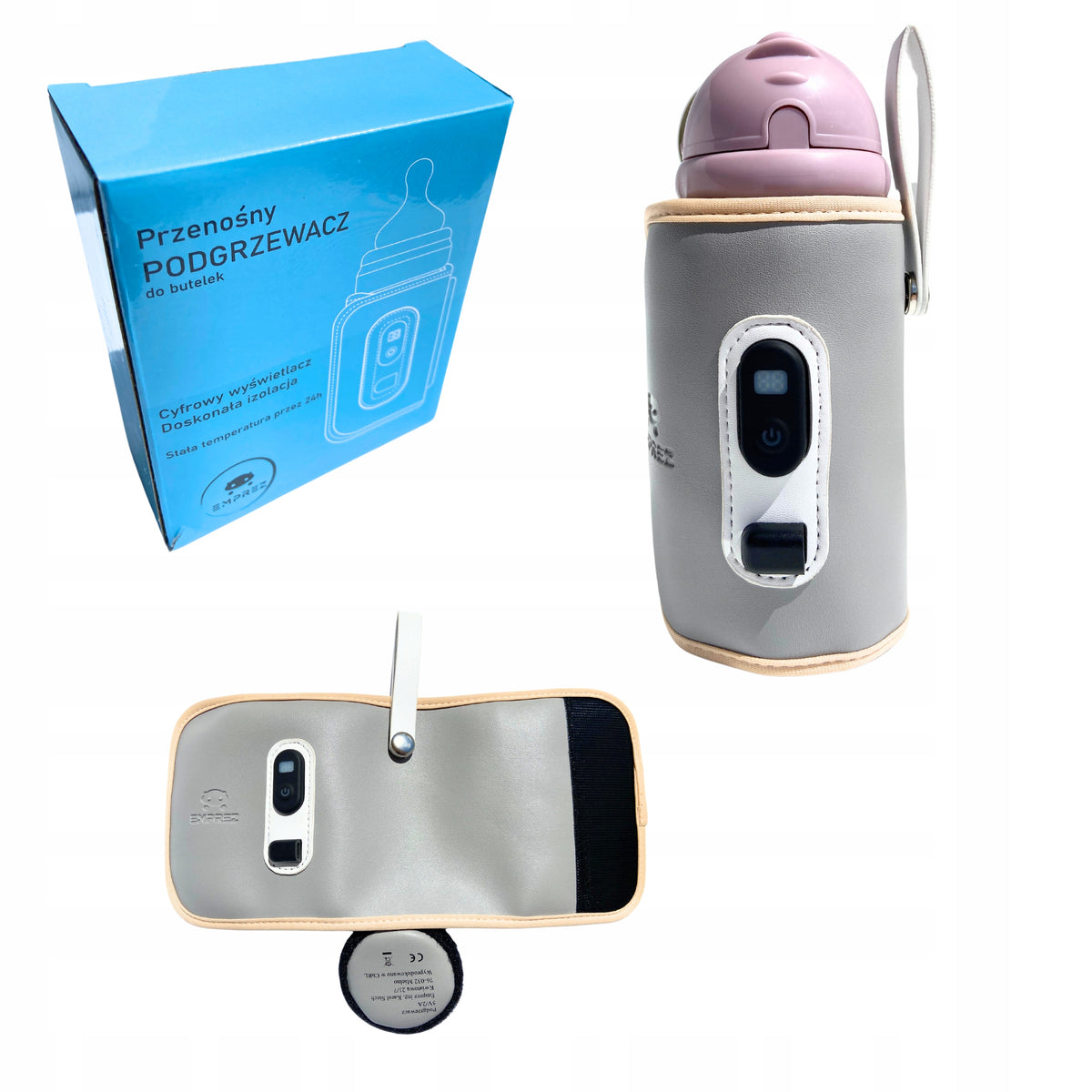 Emprez |PORTABLE BOTTLE WARMER | Polish Brand | Tourist EAN (GTIN) 5906530923572