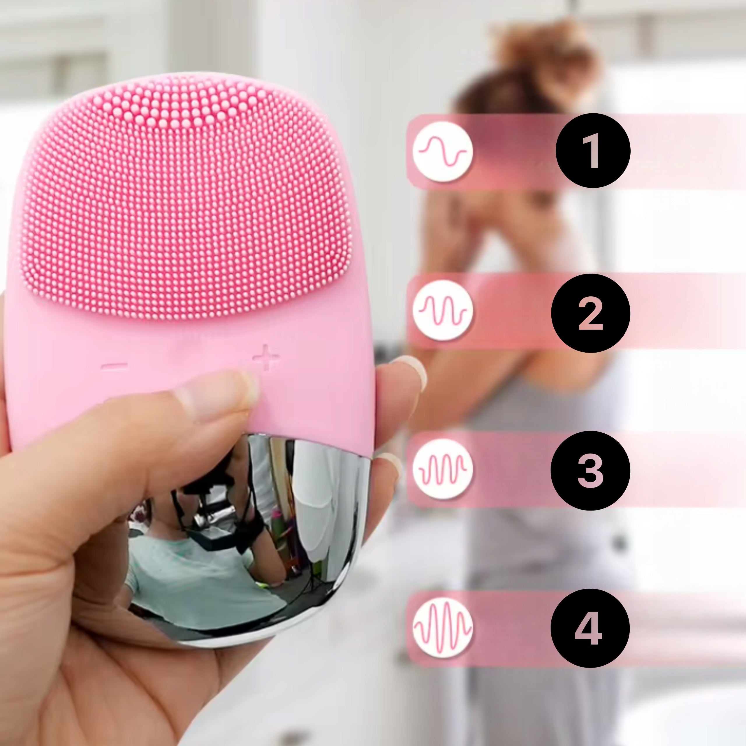 Emprez | Sonic face cleaning brush silicone massage Brand Emprez