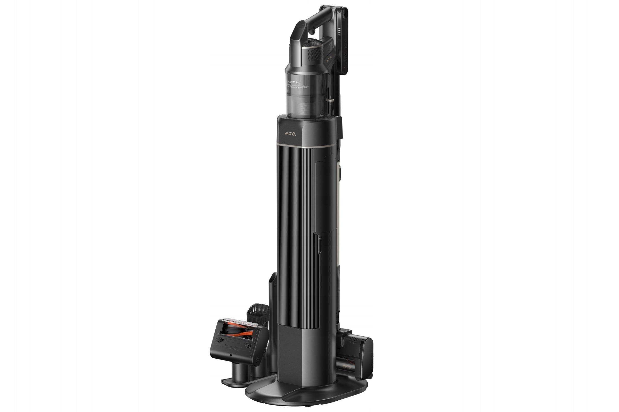 Emptying station for upright vacuum cleaner Mova G70 black Manufacturer code G70 Station