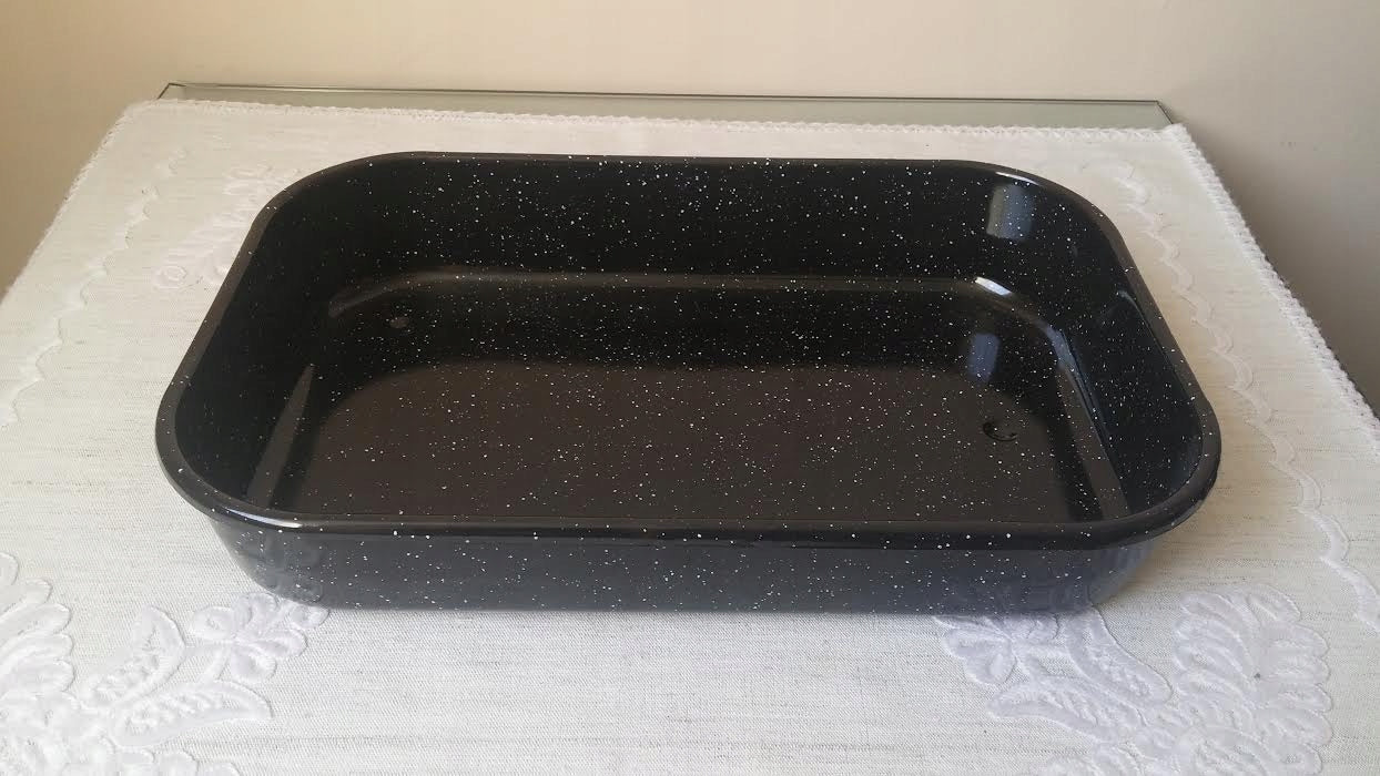 Enamel sheet 40 cm pan for baking meat fries casseroles Manufacturer code g4127