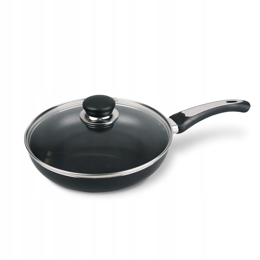 Enameled Pan with lid NON-STICK 24cm | Maestro MR-1203-24