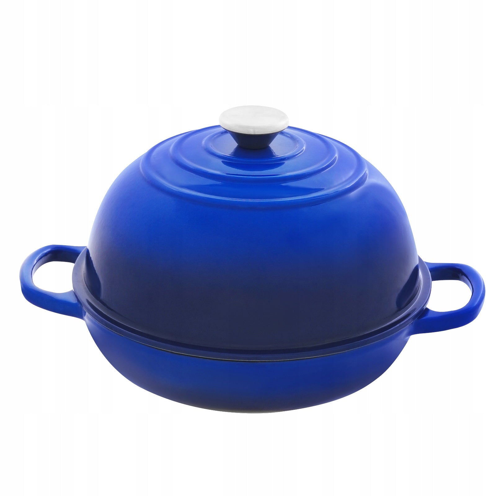Enamelled Cast Iron Dutch Oven Pot – Dutch Bread Oven Pot with Lid 26.6cm