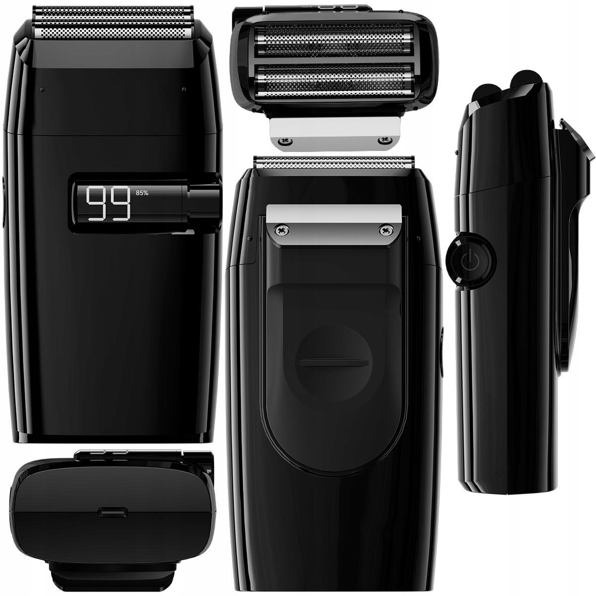 Enchen MS-9702 Beard Shaver with Travel Display with Trimmer Packaging status original