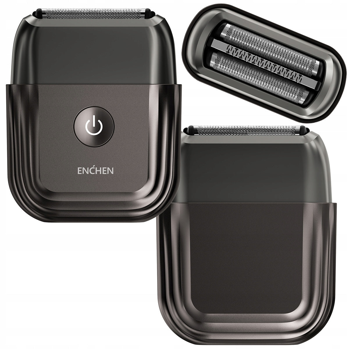 Enchen MS005 Beard Shaver Small Compact Waterproof Travel USB-C Packaging status original