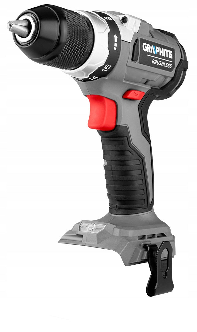 Energy+ 18V Brushless Cordless Drill/Driver, Li-Ion, 13 mm, Brand GRAPHITE