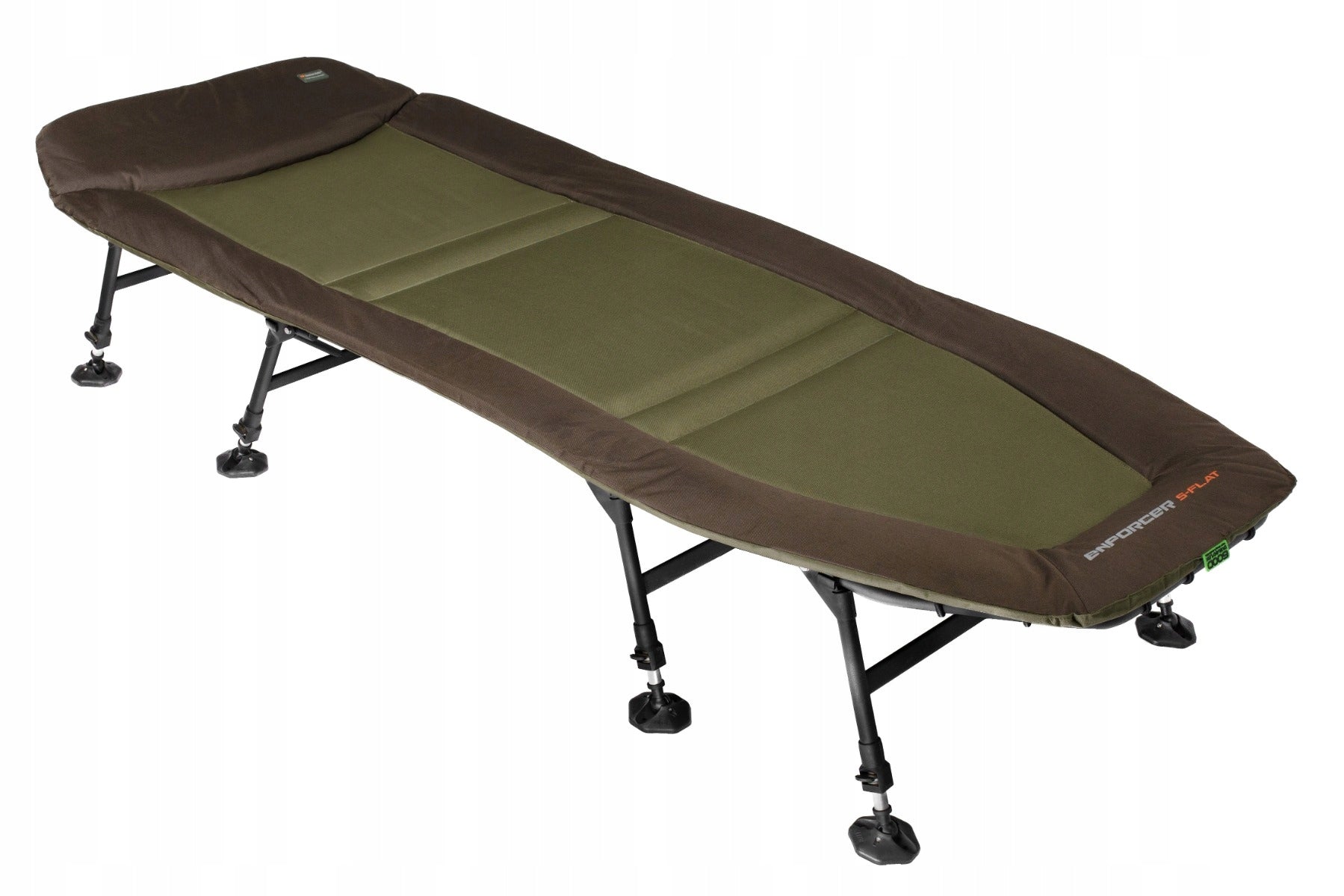 Enforcer S-Flat 8 carp legs fishing bed