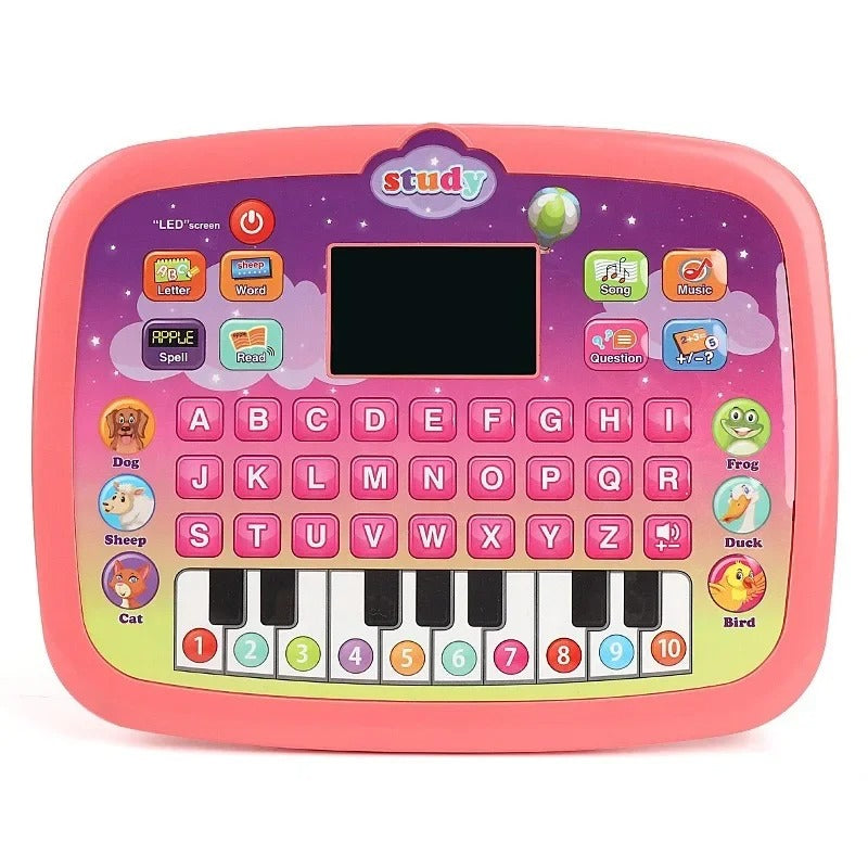 English Educational Tablet 3+ Interactive Toy Computer Piano
