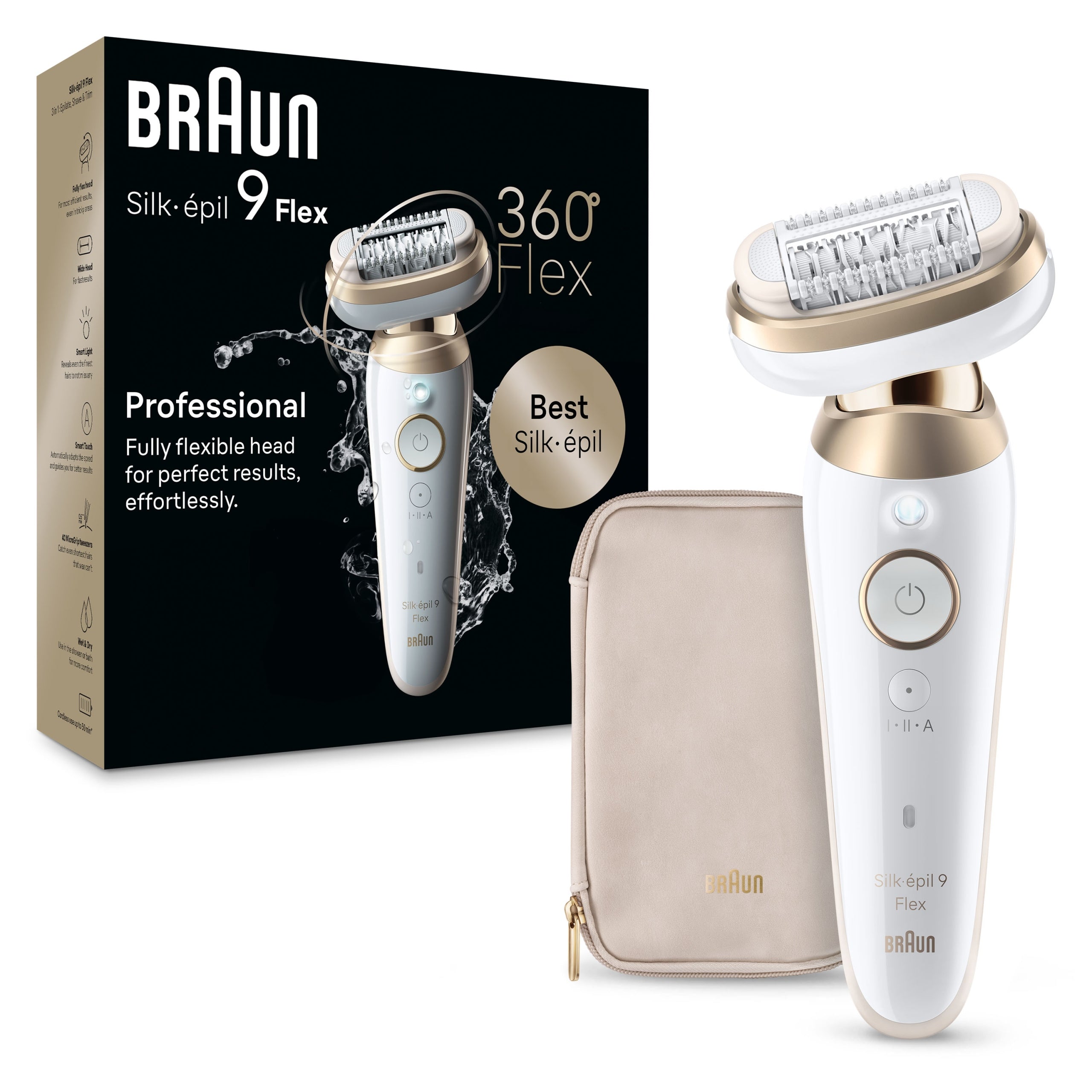 Epilator Braun Silk-épil 9-011 3D Packaging status original