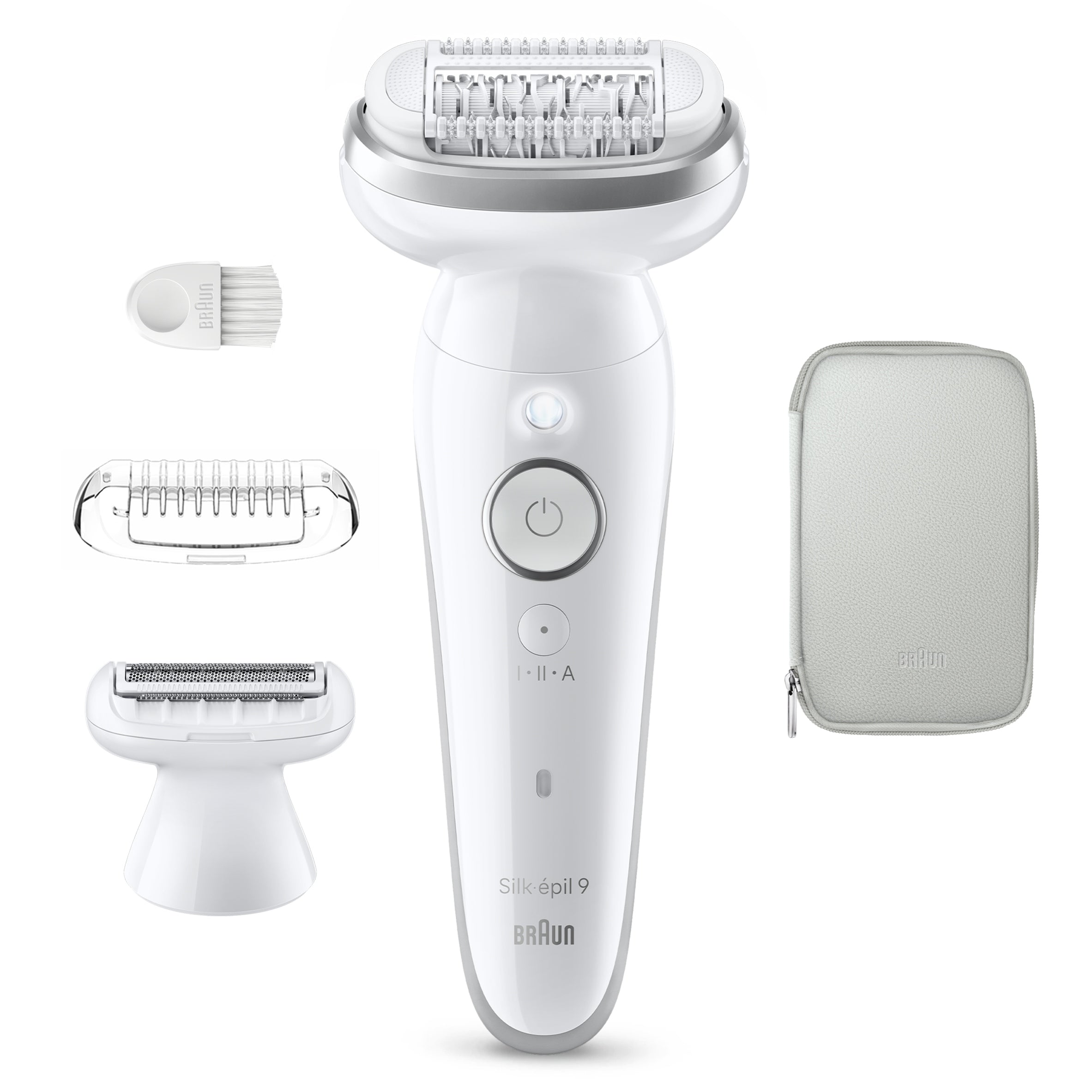 Epilator Braun Silk-epil 9 SES9-030 Wet&Dry 40 tweezers 50 min Case