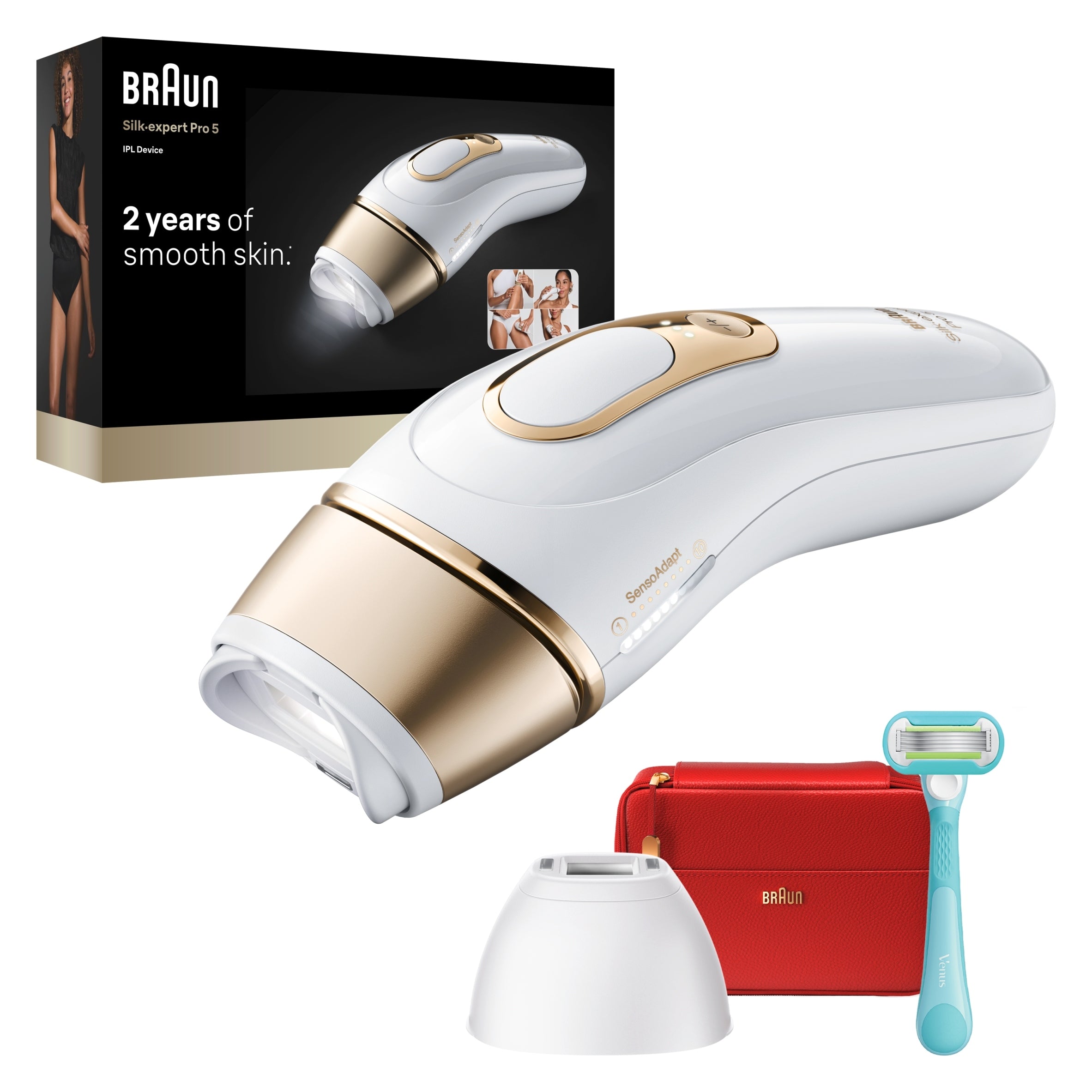 Epilator Braun Silk-expert Pro 5 IPL PL5221 Sensor Smart SkinProtect Brand Braun