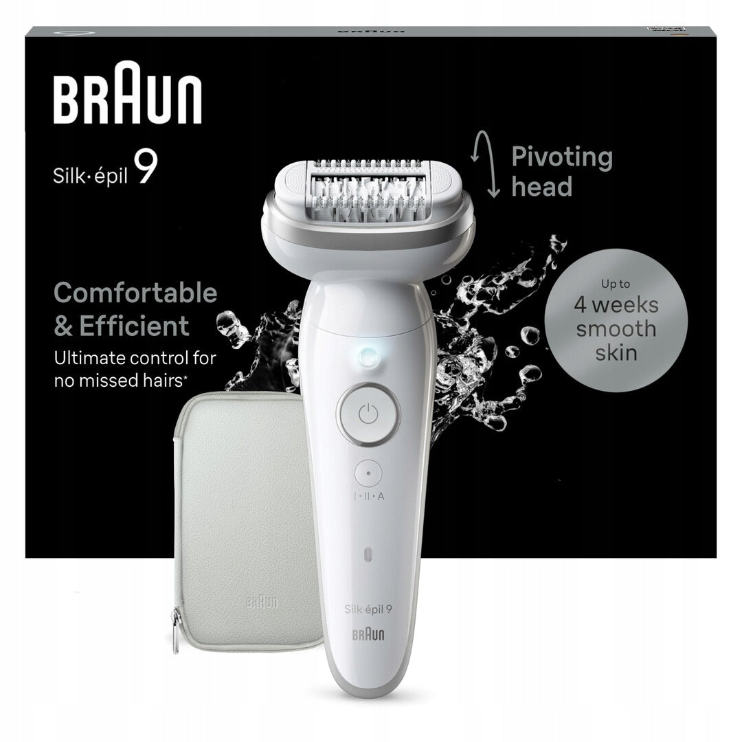 Epilator Braun silk epil 9 cordless wet hair removal SensoSmart