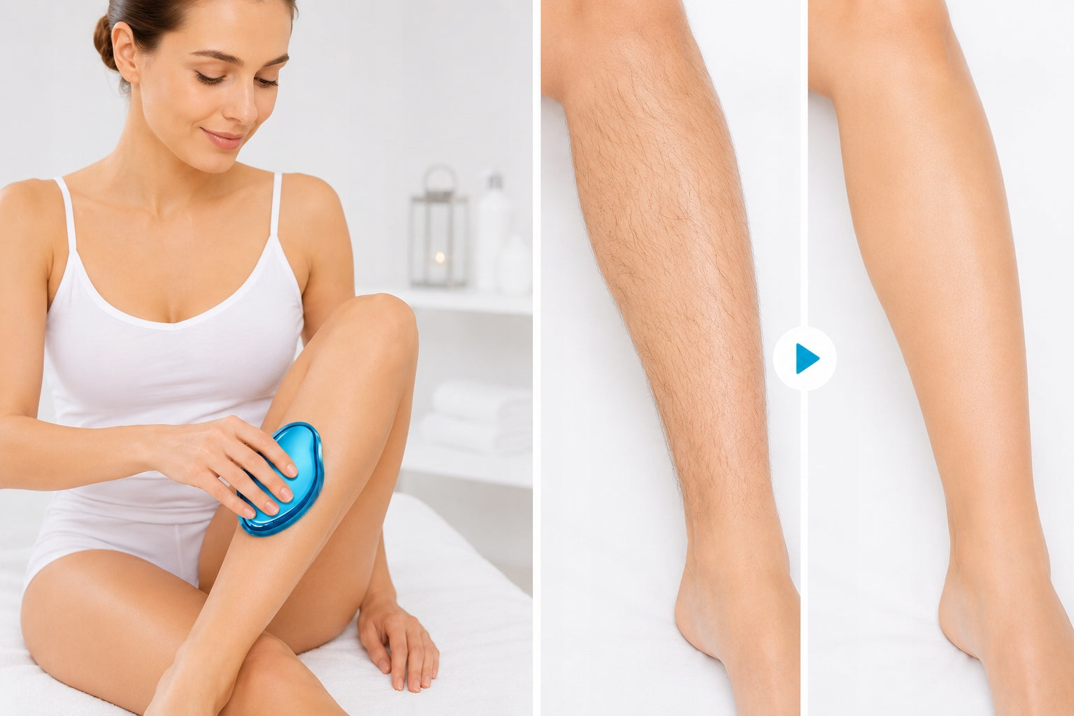 Epilator Crystal Nano Glass Magic Hair Eraser for Leg Hand Bikini Armpits Manufacturer code Depilator Kryształowy Nano Szkło Magic Hair
