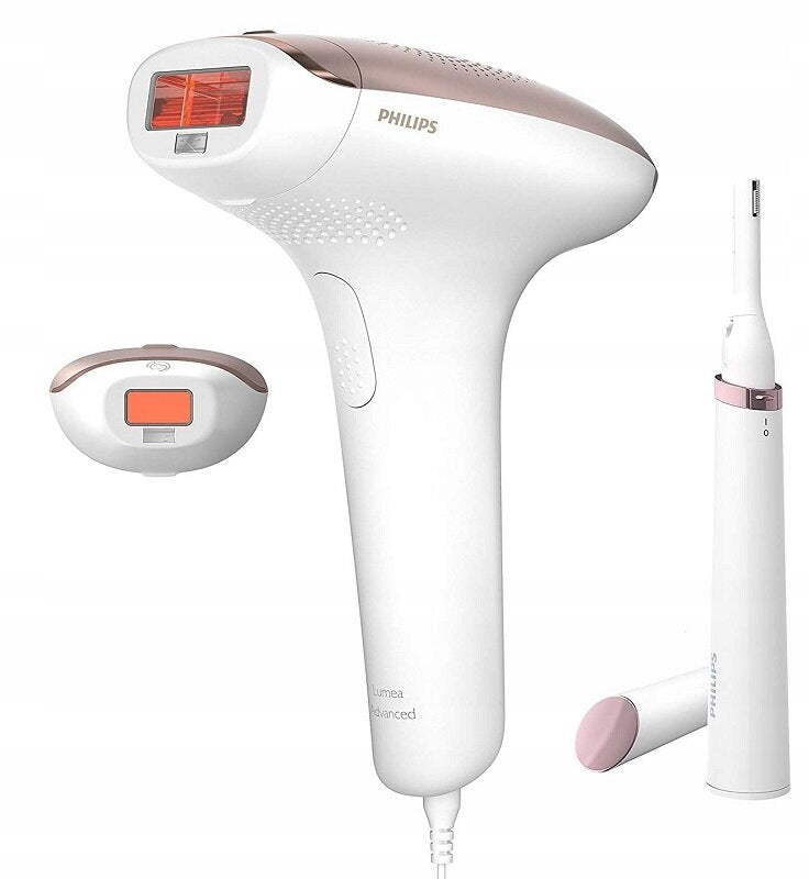 Epilator IPL Philips Lumea Advanced 250000 Pulses + Trimmer + 4 Caps