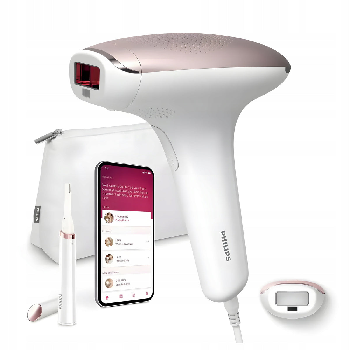 Epilator IPL Philips Lumea Advanced BRI920/00 250000 flash trimmer
