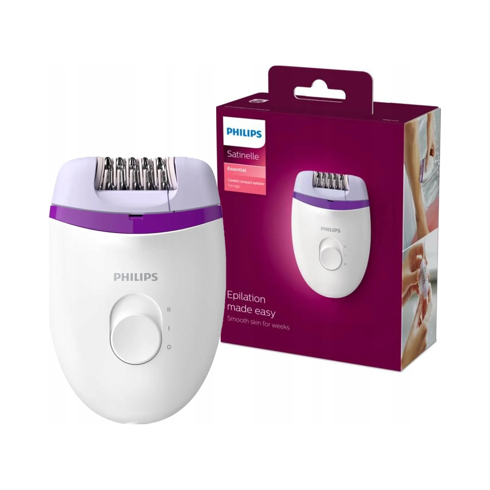 Epilator Philips BRE225/00 network Packaging status original