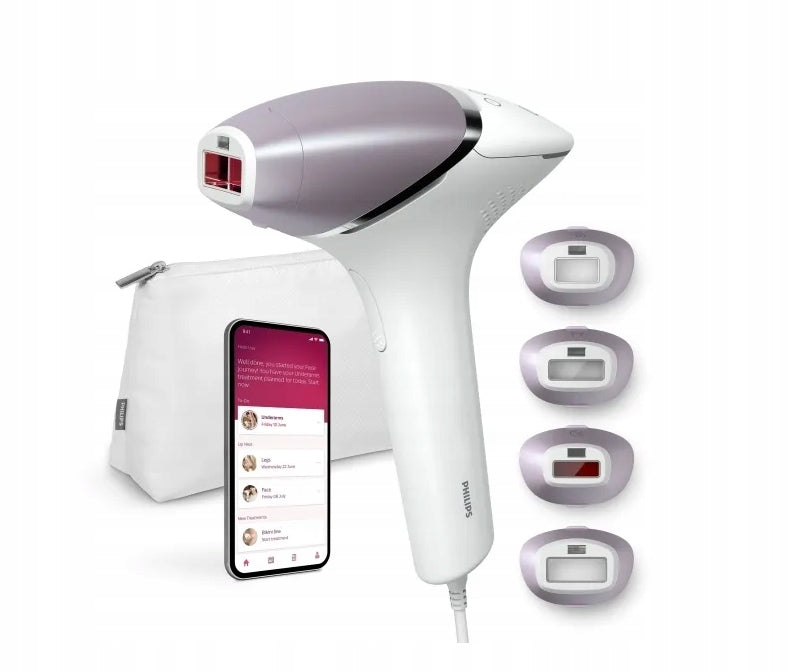 Epilator Philips Lumea BRI947/00 IPL 8000 Series + 4 caps