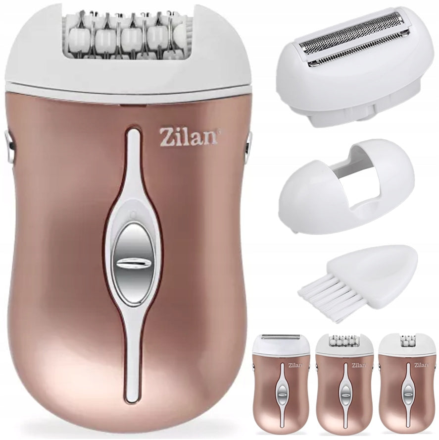 Epilator Zilan RECHARGEABLE USB 3IN1