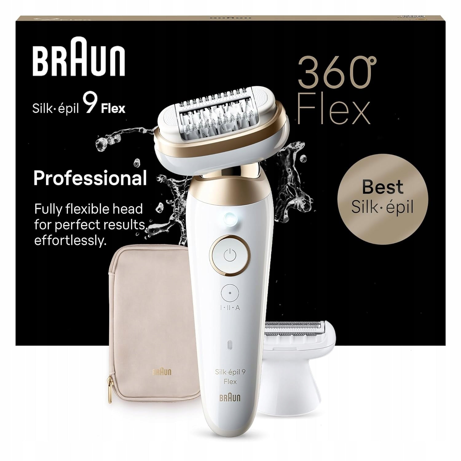 Epilator leg bikini shaver Braun 9-041 Silk-Epil 9 Flex 3D