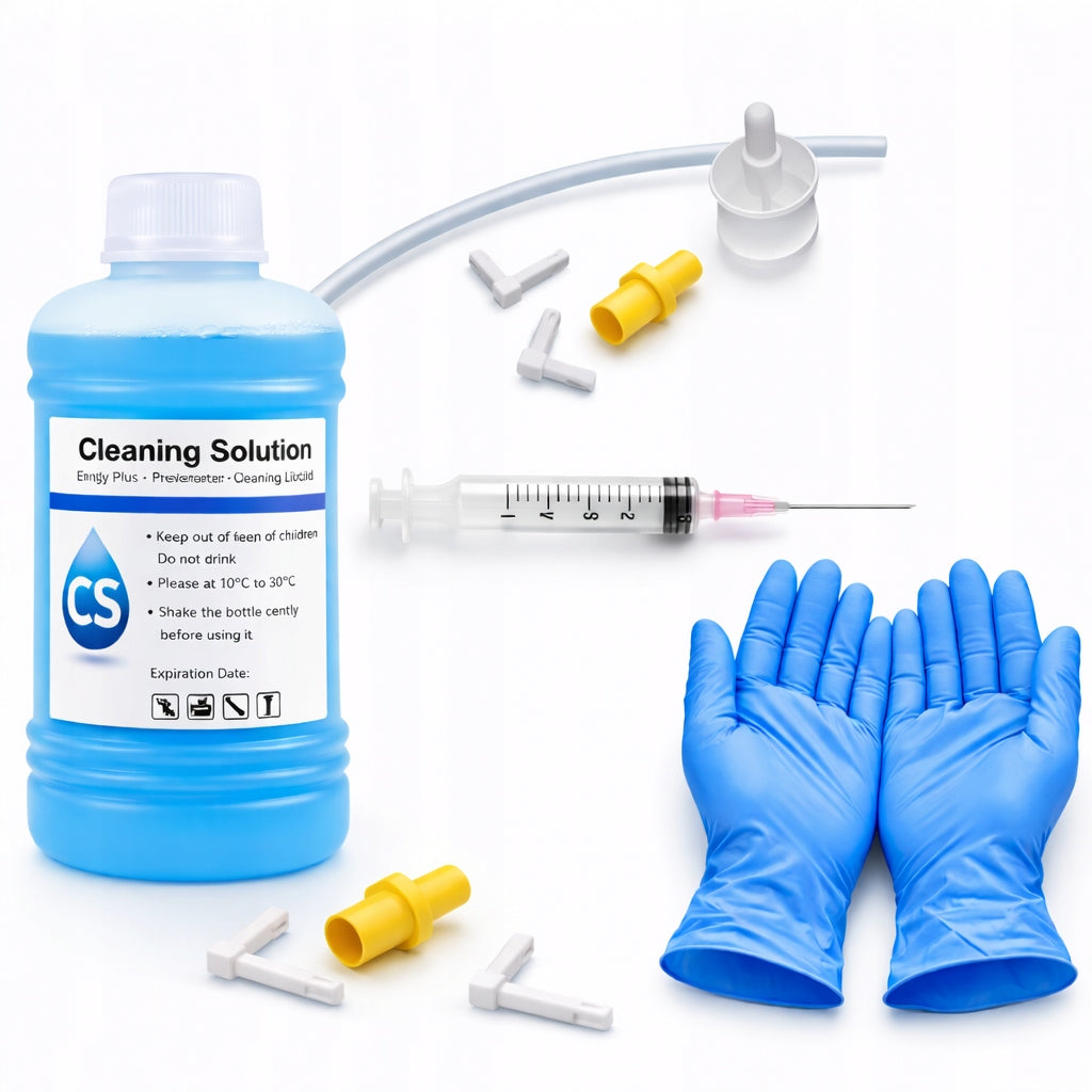 Epson Canon Brother HP Head Clearing Kit +Liquid 500 ml +Accessories