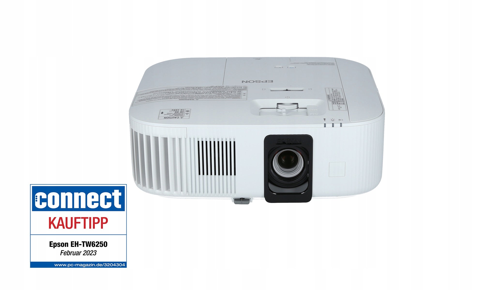 Epson EH-TW6250 Projector, 3840 x 2160 4K UHD, 2800 Lumen Model EH-TW6250