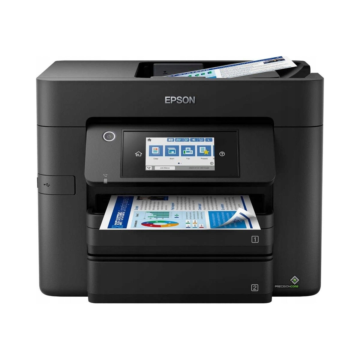 Epson WorkForce Pro WF-4830DTWF A4 WiFi Duplex ADF FAX Inkjet Printer