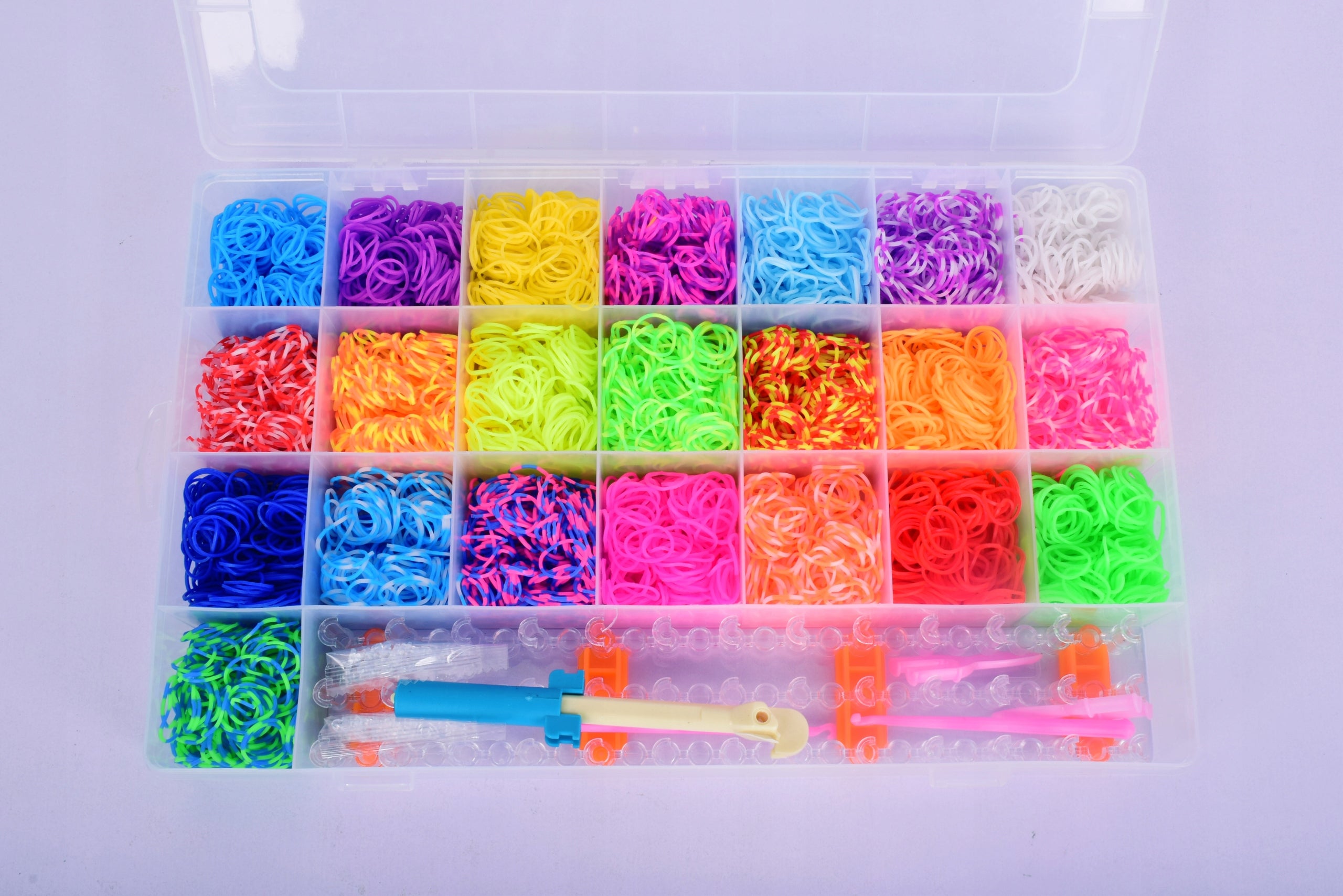 Erasers Eraser For Making Bracelets 12000+ el XXL rubber band set FOR CHILDREN Packaging status original