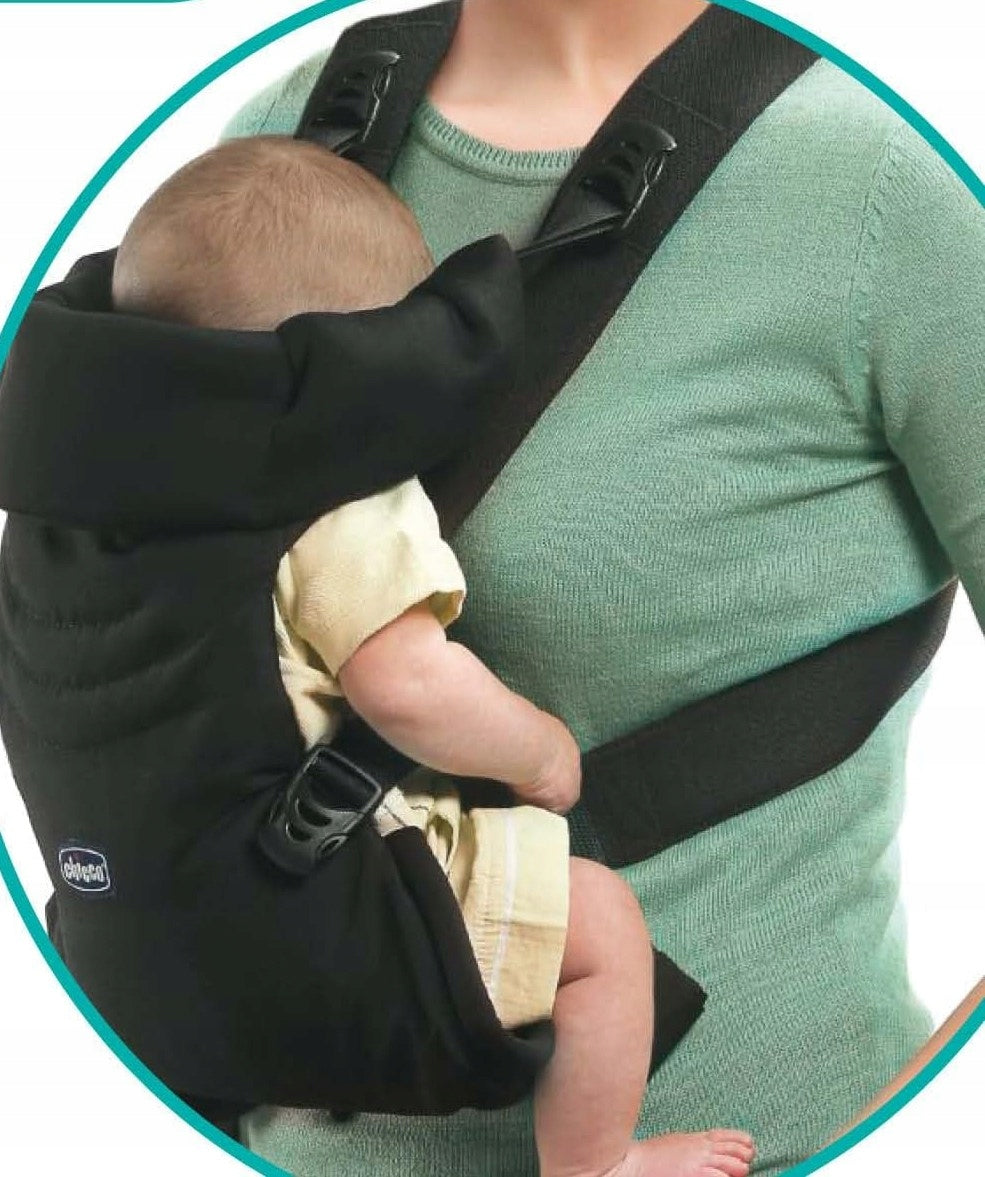 Ergonomic Carrier Chicco Easyfit Black Packaging status original