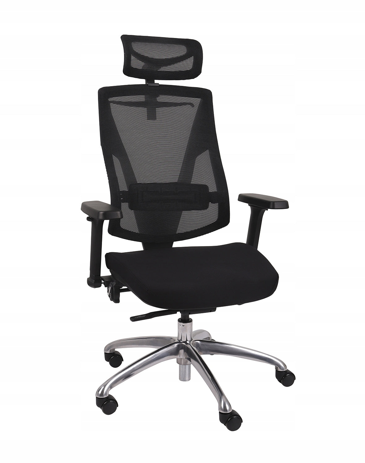 Ergonomic Office Chair Swivel Chair GROSPOL Futura 4S Plus Black